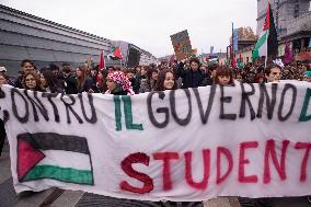 No Meloni Day Protest - Italy