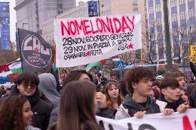 No Meloni Day Protest - Italy