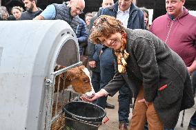 Annie Genevard Visits the Rhone Region - France