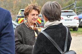 Annie Genevard Visits the Rhone Region - France