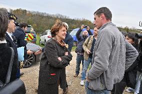 Annie Genevard Visits the Rhone Region - France