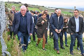 Annie Genevard Visits the Rhone Region - France