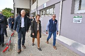 Annie Genevard Visits the Rhone Region - France