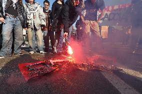 No Meloni Day Protest - Italy