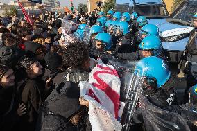 No Meloni Day Protest - Italy