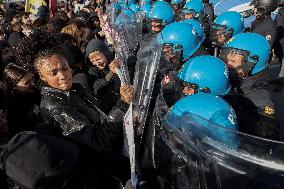 No Meloni Day Protest - Italy