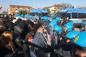No Meloni Day Protest - Italy