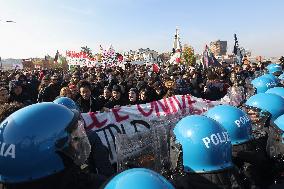No Meloni Day Protest - Italy