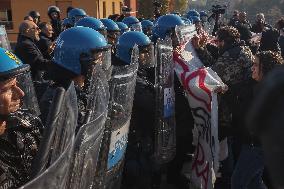 No Meloni Day Protest - Italy