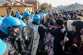 No Meloni Day Protest - Italy