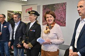 Annie Genevard Visits the Rhone Region - France