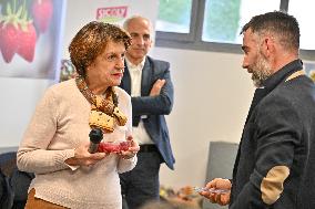 Annie Genevard Visits the Rhone Region - France