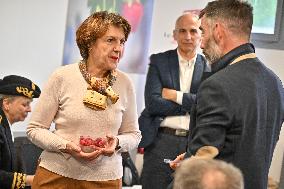 Annie Genevard Visits the Rhone Region - France