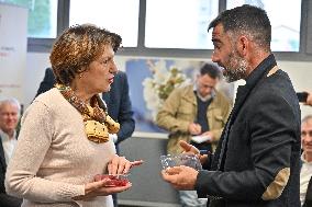 Annie Genevard Visits the Rhone Region - France