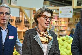 Annie Genevard Visits the Rhone Region - France