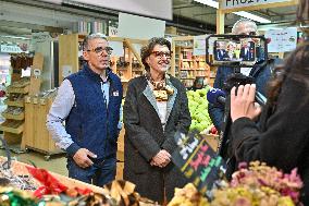 Annie Genevard Visits the Rhone Region - France