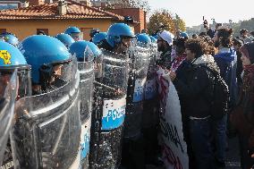 No Meloni Day Protest - Italy