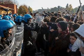 No Meloni Day Protest - Italy