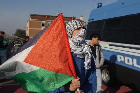 No Meloni Day Protest - Italy