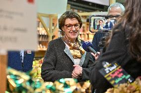 Annie Genevard Visits the Rhone Region - France