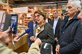 Annie Genevard Visits the Rhone Region - France