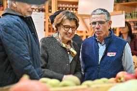 Annie Genevard Visits the Rhone Region - France