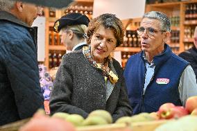 Annie Genevard Visits the Rhone Region - France