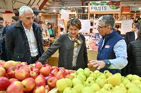 Annie Genevard Visits the Rhone Region - France