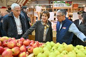 Annie Genevard Visits the Rhone Region - France