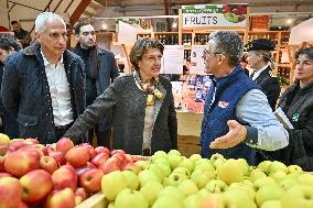 Annie Genevard Visits the Rhone Region - France