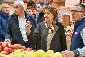 Annie Genevard Visits the Rhone Region - France