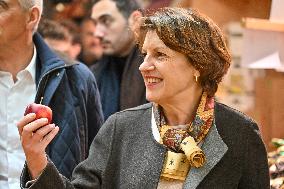 Annie Genevard Visits the Rhone Region - France