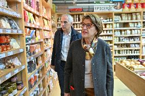 Annie Genevard Visits the Rhone Region - France