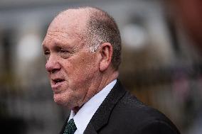 Tom Homan Speaks To Press Outside White House - Washington