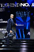 Carlos Alcaraz Wins ATP Year End No.1 Trophy - Turin