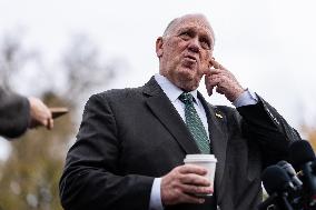 Tom Homan Speaks To Press Outside White House - Washington