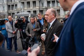 Tom Homan Speaks To Press Outside White House - Washington