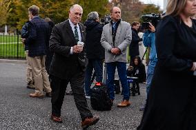 Tom Homan Speaks To Press Outside White House - Washington