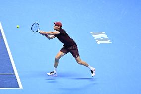 2025 Nitto ATP Finals - Jannik Sinner v Ben Shelton - Turin