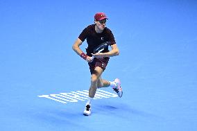 2025 Nitto ATP Finals - Jannik Sinner v Ben Shelton - Turin