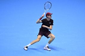 2025 Nitto ATP Finals - Jannik Sinner v Ben Shelton - Turin