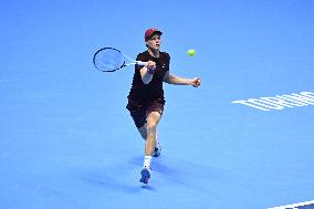 2025 Nitto ATP Finals - Jannik Sinner v Ben Shelton - Turin