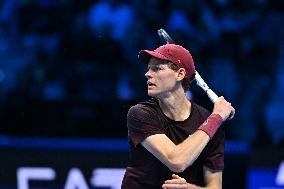 2025 Nitto ATP Finals - Jannik Sinner v Ben Shelton - Turin