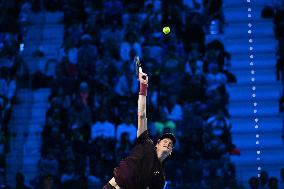 2025 Nitto ATP Finals - Jannik Sinner v Ben Shelton - Turin