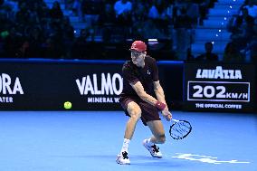 2025 Nitto ATP Finals - Jannik Sinner v Ben Shelton - Turin