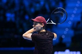 2025 Nitto ATP Finals - Jannik Sinner v Ben Shelton - Turin