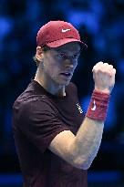 2025 Nitto ATP Finals - Jannik Sinner v Ben Shelton - Turin