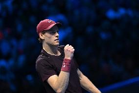 2025 Nitto ATP Finals - Jannik Sinner v Ben Shelton - Turin