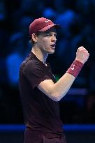 2025 Nitto ATP Finals - Jannik Sinner v Ben Shelton - Turin