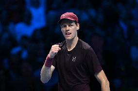 2025 Nitto ATP Finals - Jannik Sinner v Ben Shelton - Turin